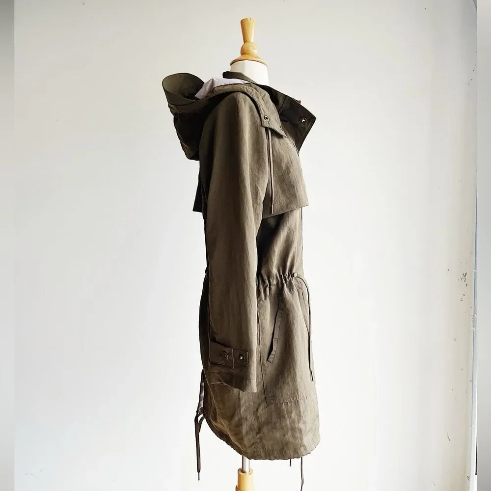 ANORAK Drawstring Water-Resistant Hooded Jacket — Bloomingdale’s Exclusive (L) - Picture 5 of 8